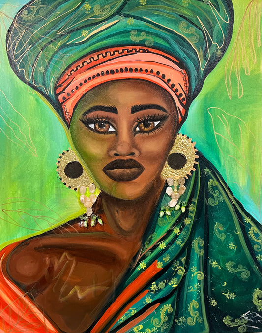 Queen (Unframed Print)