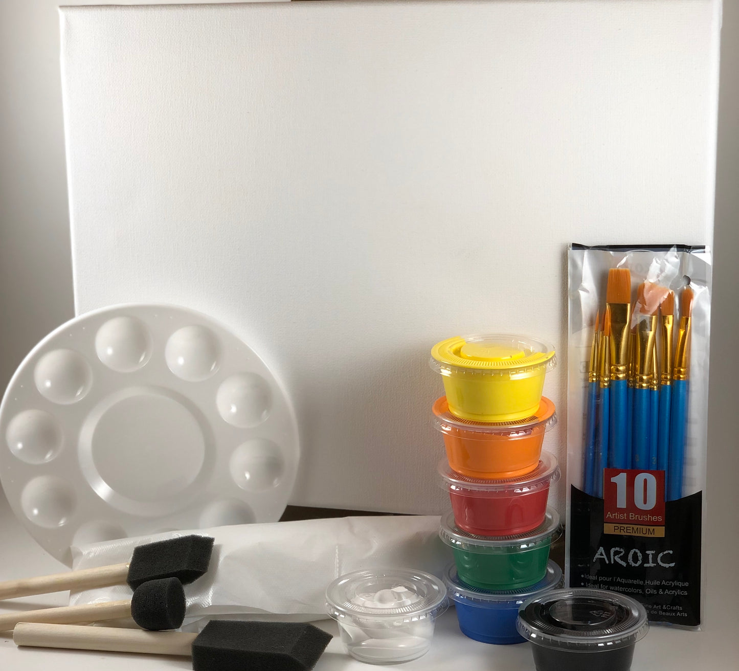 Blank paint kits