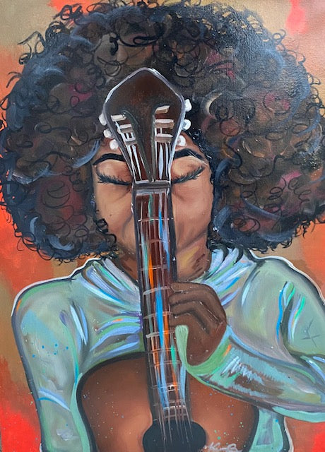 Viola (Framed Print)