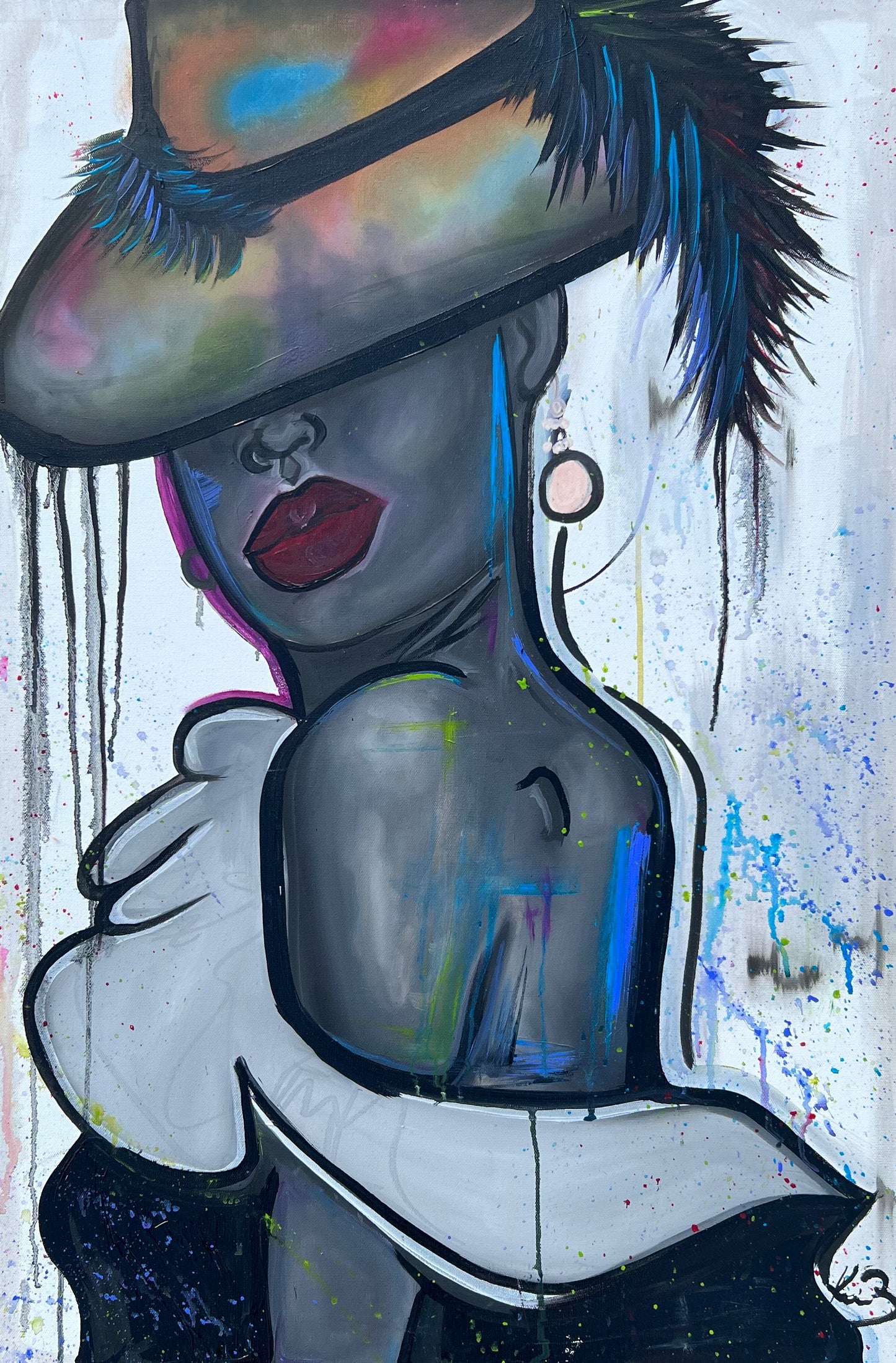 Artistedeville (Framed Print)