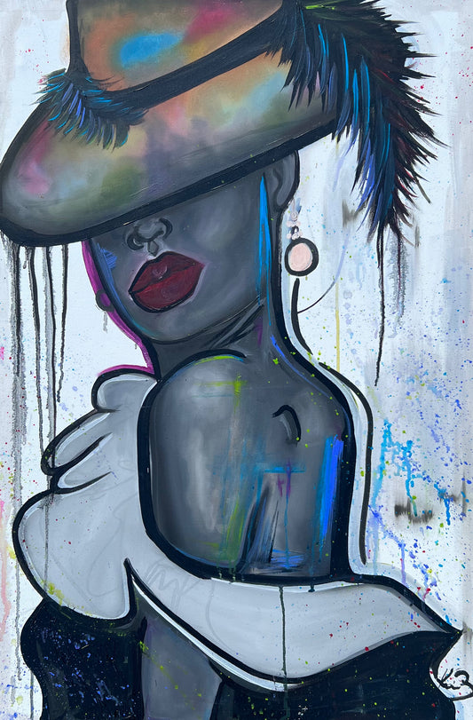 Artistedeville (Framed Print)