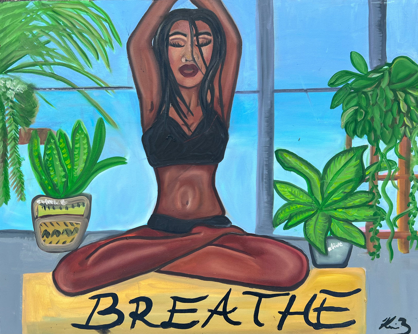 Yogi (Unframed Print)