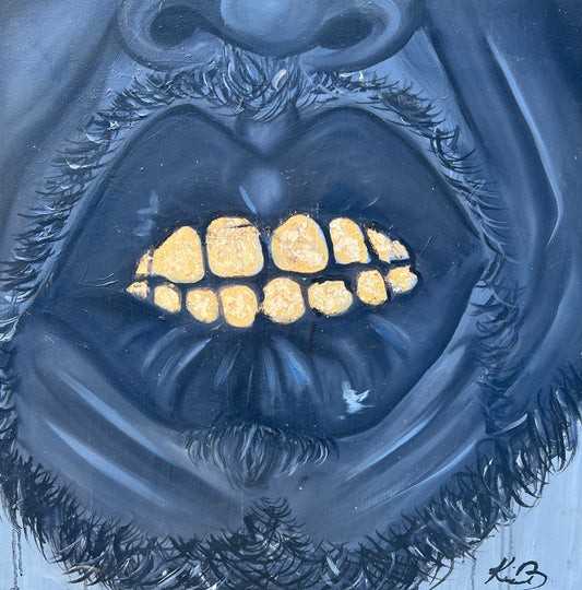 Grillz (Framed Print)
